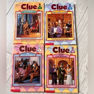 The Clue book series books.